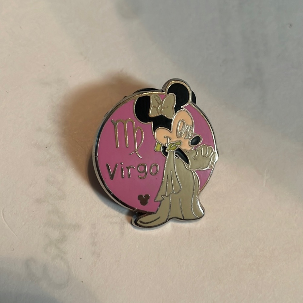 Minnie Mouse Virgo Zodiac Sign Disney Pin